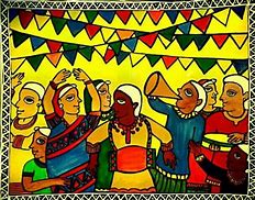 Image result for Bengali Folk Art