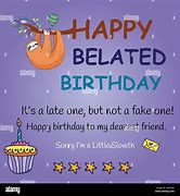 Image result for Happy Belated Birthday Stitch