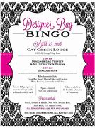 Image result for Purse Bingo Donation Letter