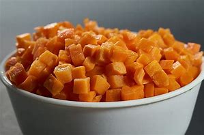 Image result for Vegetables Diced Carrots