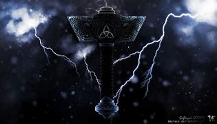 Image result for Norse Mjolnir Wallpaper