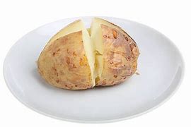 Image result for Plain Baked Potato