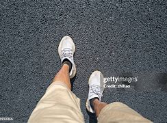 Image result for Looking Down at Feet Walking