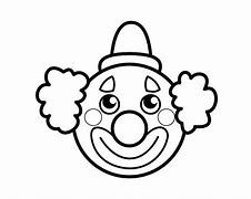 Image result for Simple Clown Head