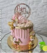 Image result for Gold Cake Topper Birthday