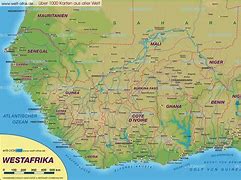 Image result for Map of West Africa