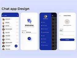 Image result for Chat App Interface Design