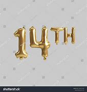 Image result for Number 14 Balloons