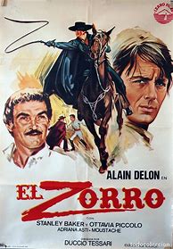 Image result for Alain Delon Zorro