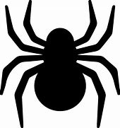 Image result for spider silhouette svg free