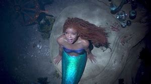 Image result for The Little Mermaid Ariel in Swimming Pool