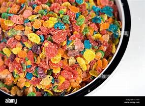 Image result for Fruity Pebbles Breakfast Cereal