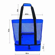 Image result for Mesh Beach Bag with Cooler