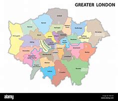 Image result for Simple Map of London