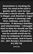 Image result for Alcoholism Quotes