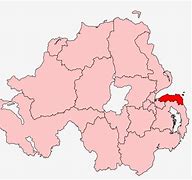 Image result for Blank Map of NI