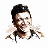 Image result for Puneeth Rajkyamr HD Drawing