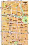 Image result for Osaka Tourist Map