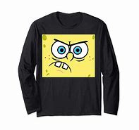 Image result for Spongebob Grumpy Face T-shirt