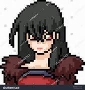 Image result for Anime Girl Pixel Art Templates