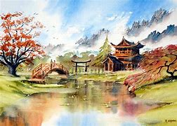 Image result for Ancient Japanese Landscape