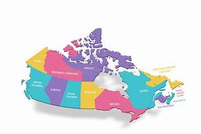 Image result for Canada Administrative Map