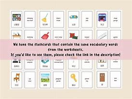 Image result for Korean Vocabulary Worksheets