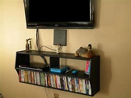 Image result for Under TV Wall Mount Shelf