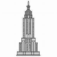 Image result for New York Empire State Building Drawing