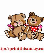 Image result for Teddy Bear Love Clip Art