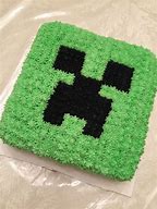 Image result for Creeper Cake