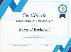 Image result for Best Employee Award Certificate