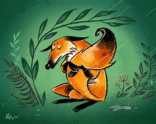 Image result for Sad Fox Art