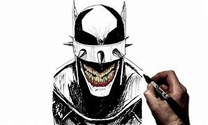 Image result for Batman Who Laughs Drawing Easy