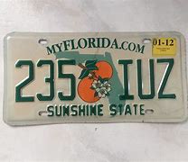 Image result for Florida License Plate