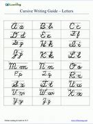 Image result for New Cursive Alphabet