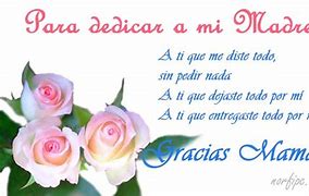 Image result for Dedicatoria a La Madres