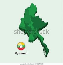 Image result for Myanmar Map Illustration