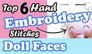 Image result for Embroidery Plushie Faces