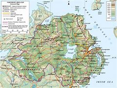 Image result for A1 Size Map of NI