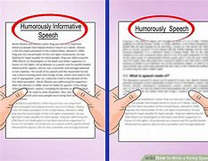 Image result for Funny Speech Ideas