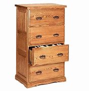 Image result for 4 Drawer Wood Horizontal File Cabinets