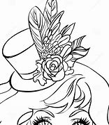 Image result for How to Draw a Fancy Hat