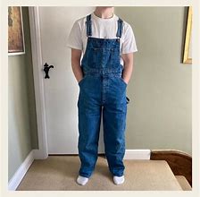 Image result for Blue Overalls Men