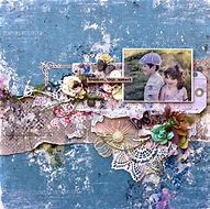 Image result for Mixed Media Scrapbook Layouts