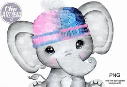 Image result for Baby Boy Blue Elephant Clip Art