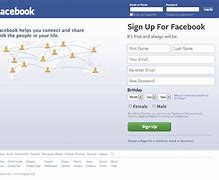 Image result for Facebook Landing Page