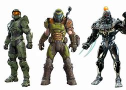 Image result for Halo and Doom Crossover