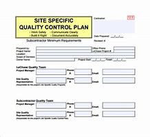 Image result for Quality Control Templates Free