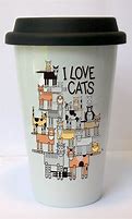 Image result for Cat Travel Mug